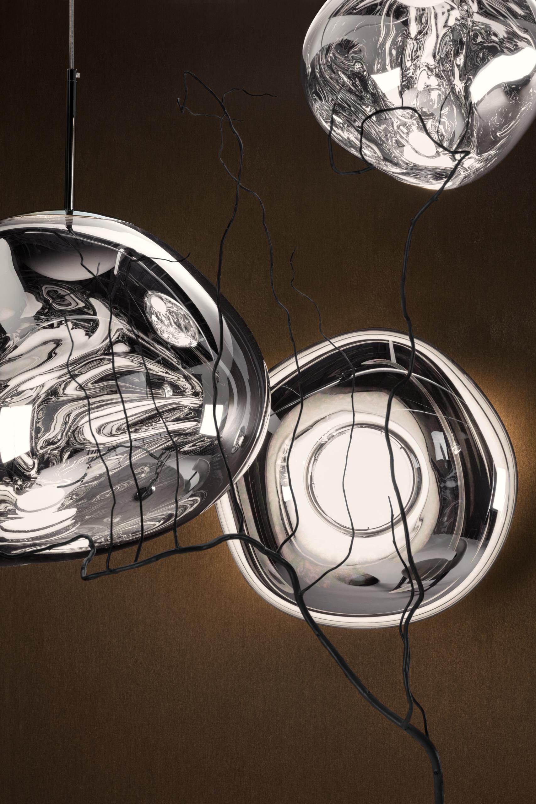 LED-Oberflächenleuchte aus Schmelzglas von Tom Dixon im Angebot 22