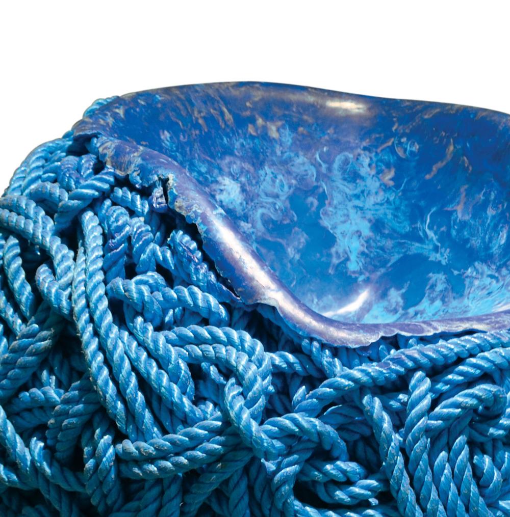 meltdown Chair, Blue Rope