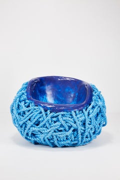 Meltdown Chair PP Rope Blue Chair by Tom Price, 2017