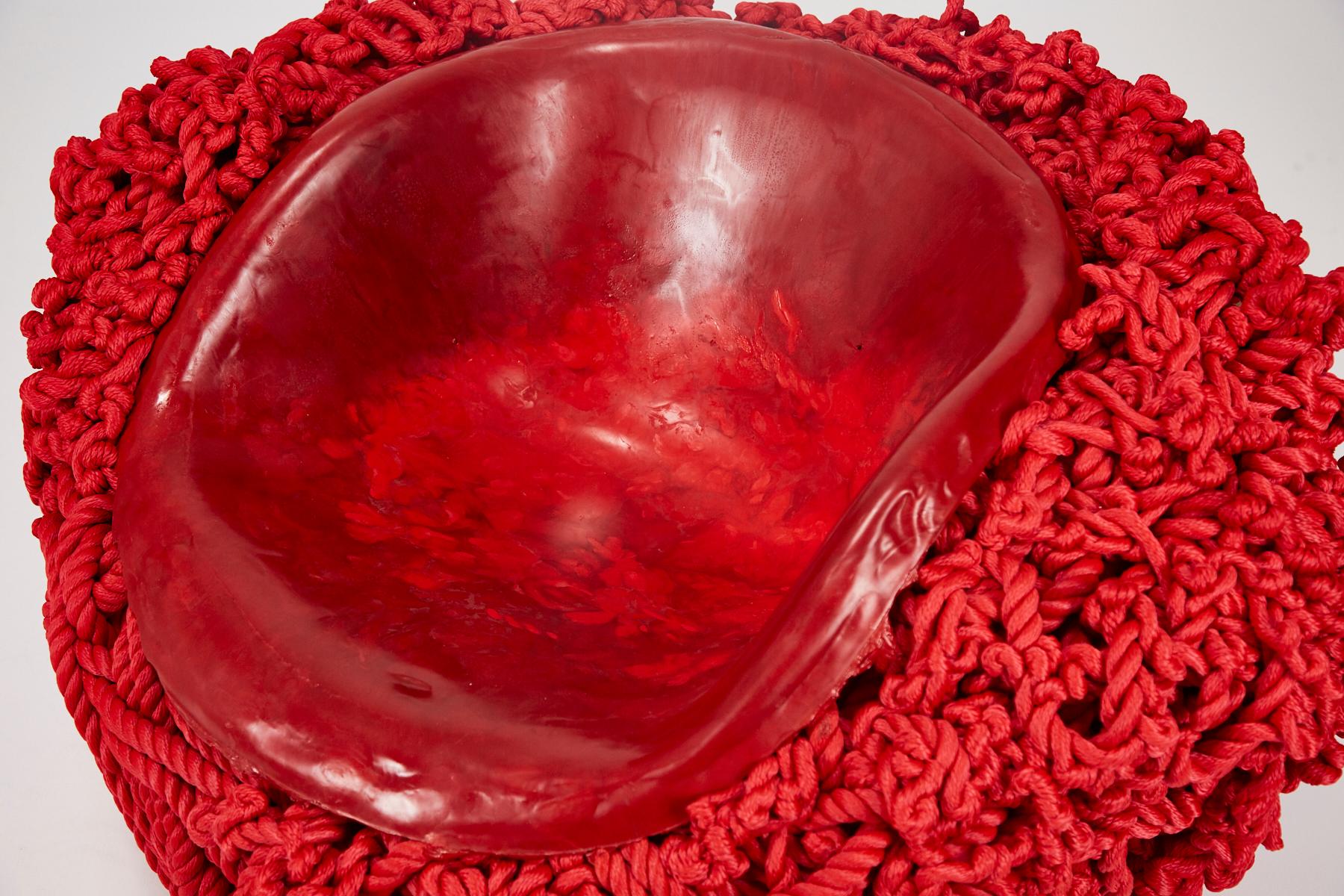 Meltdown Chair Pp Rope Red by Tom Price, 2017 5