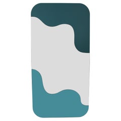 Melted Blue Standing Mirror by Studio Monsoleil