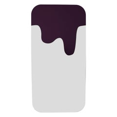 Melted Purple Wall Mirror