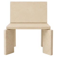 Stuhl „Melts Like Butter“, Holz mit „Butter Micro Ceramic“-Oberfläche von Monics+Vieira