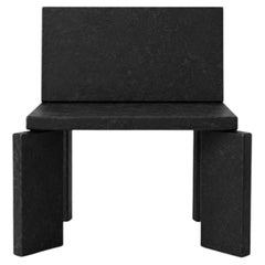 Melts Like Butter Chair, Espresso Micro Ceramic Finish on Wood by Monics+Vieira