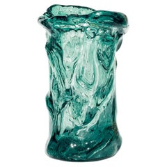 Vaso MELTY piccolo, oggetto scultoreo da collezione, prodotto in Italia