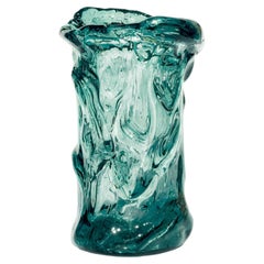Vaso MELTY piccolo, oggetto scultoreo da collezione, prodotto in Italia