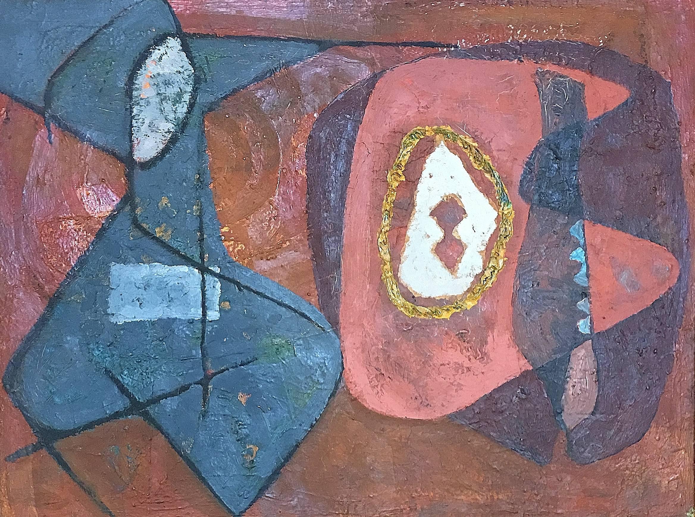 Melville Price Abstract Painting - Untitled