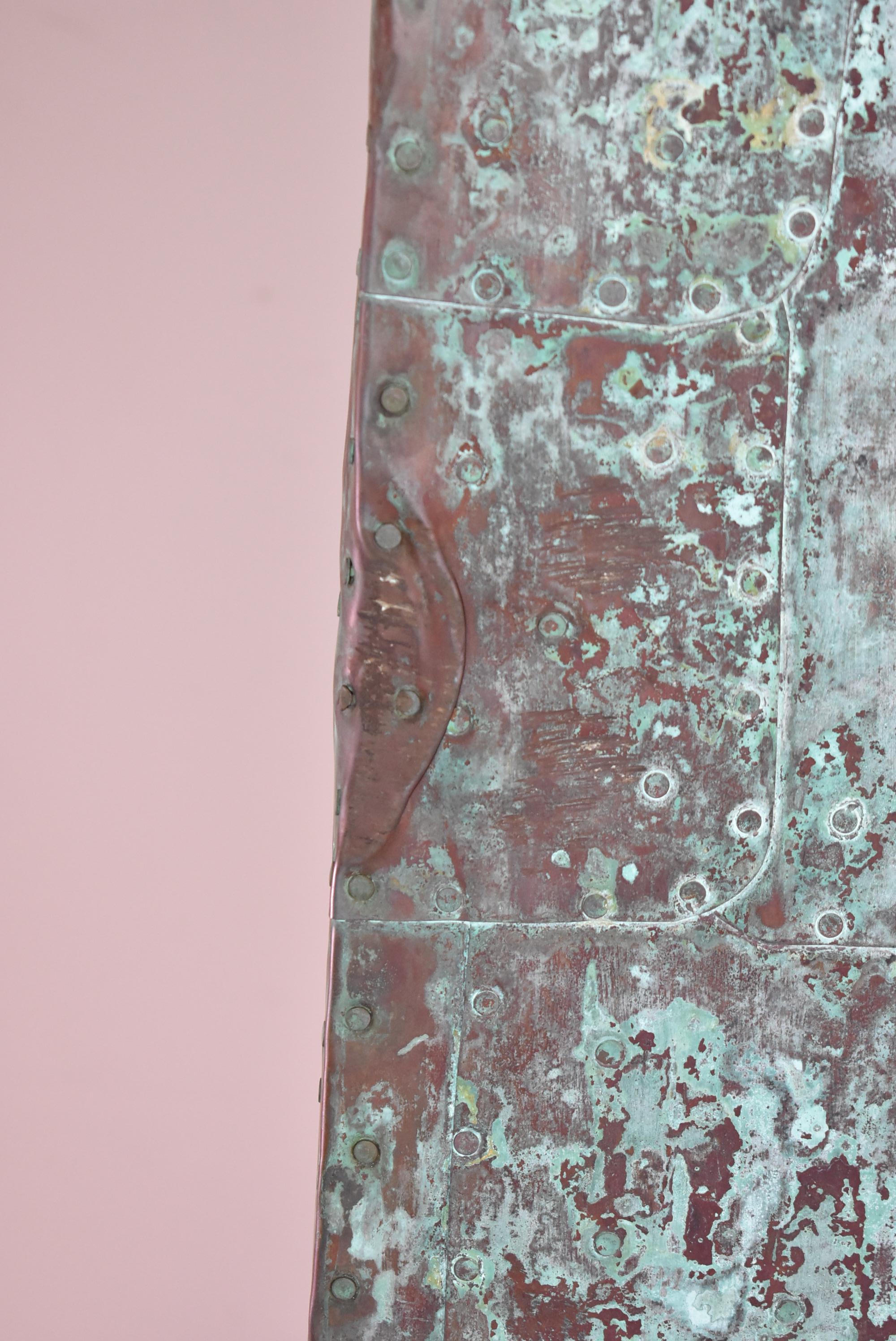 Melvin Albert Schuler Moderne Kupferskulptur für draußen im Angebot 5