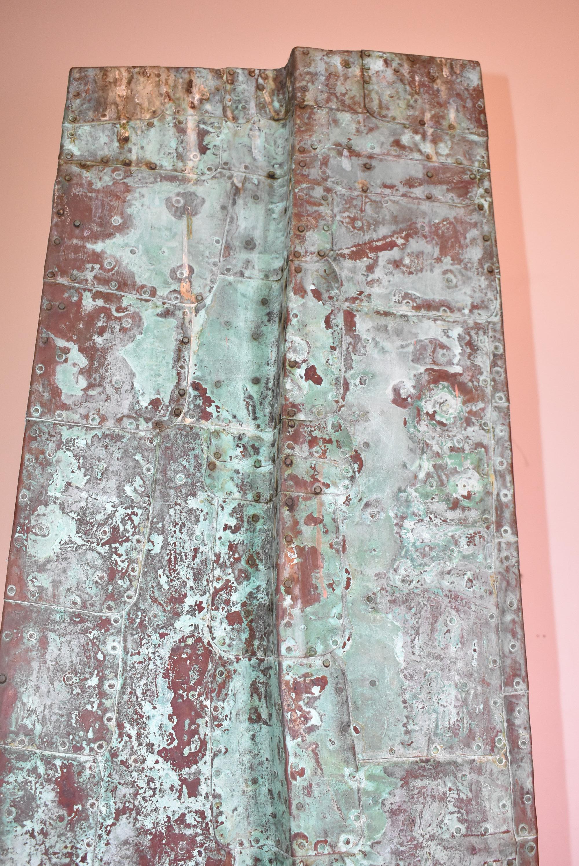 Melvin Albert Schuler Moderne Kupferskulptur für draußen im Angebot 6