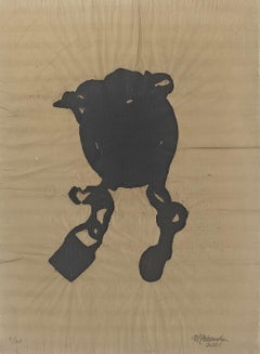 "Fragments and Shadows" Melvin Edwards, African-American, Abstract Sculptor