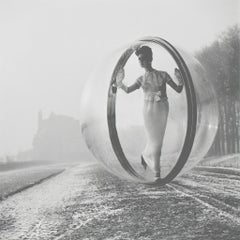 AFTER DELVAUX  Bois de Boulogne, February 2, 1963 for Harper's Bazaar