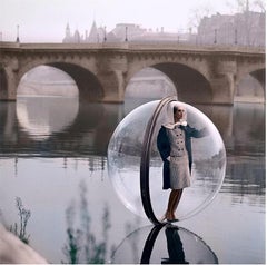 Vintage Bubble on Seine, Color, 1963