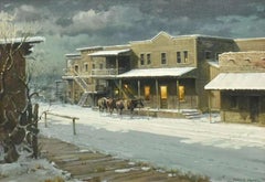 "UNTITLED" WINTER SNOW SCENE
