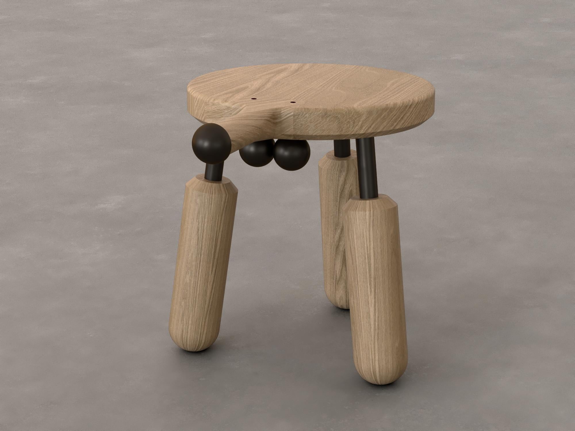 Contemporary Members Only Stool by Studio:Rah For Sale