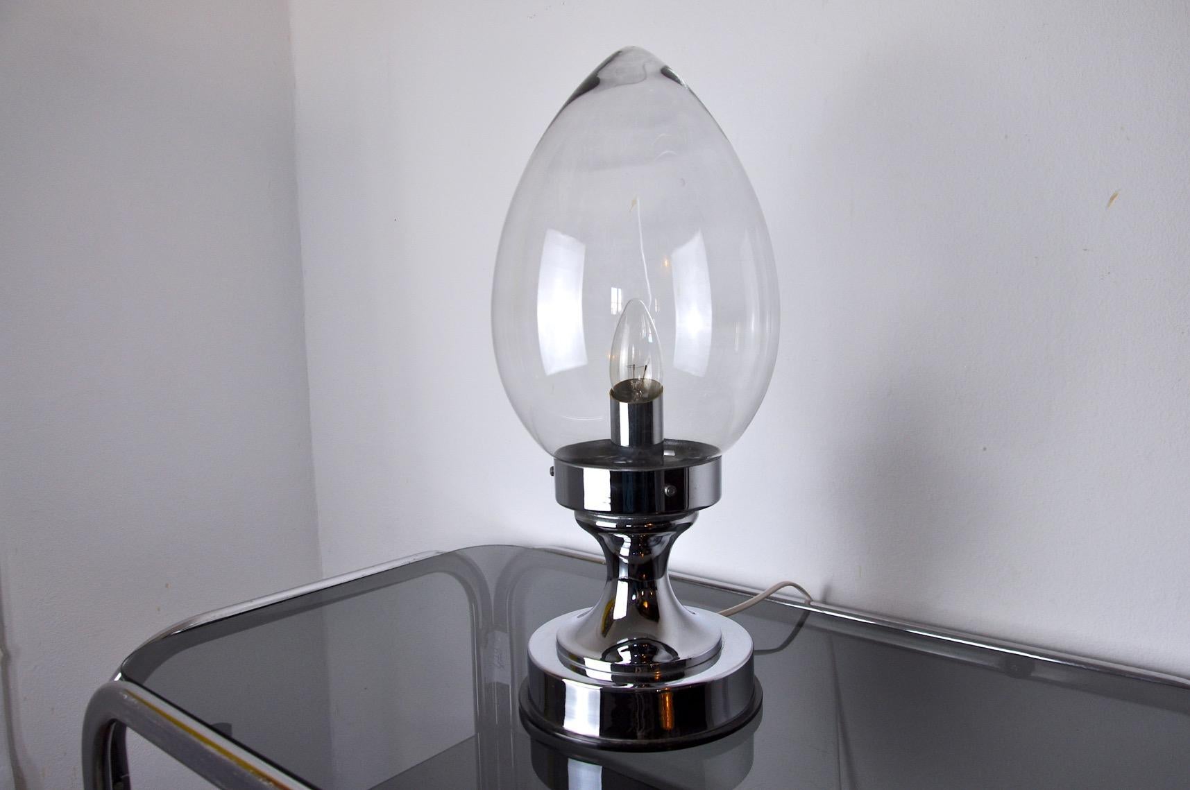 Italian Membrane lamp in Murano glass, Italy, 1960 For Sale