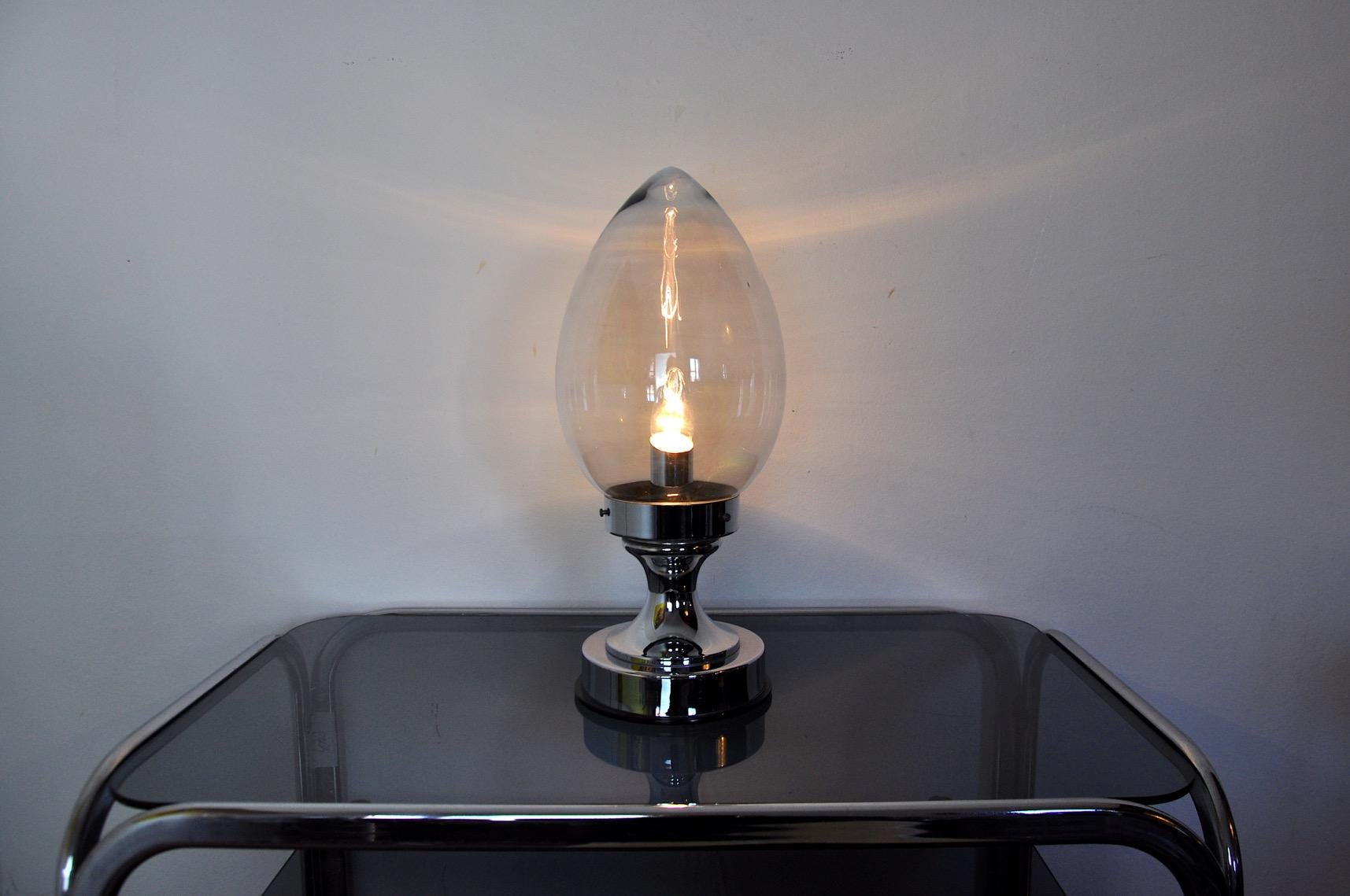 Membrane lamp in Murano glass, Italy, 1960 In Good Condition For Sale In BARCELONA, ES