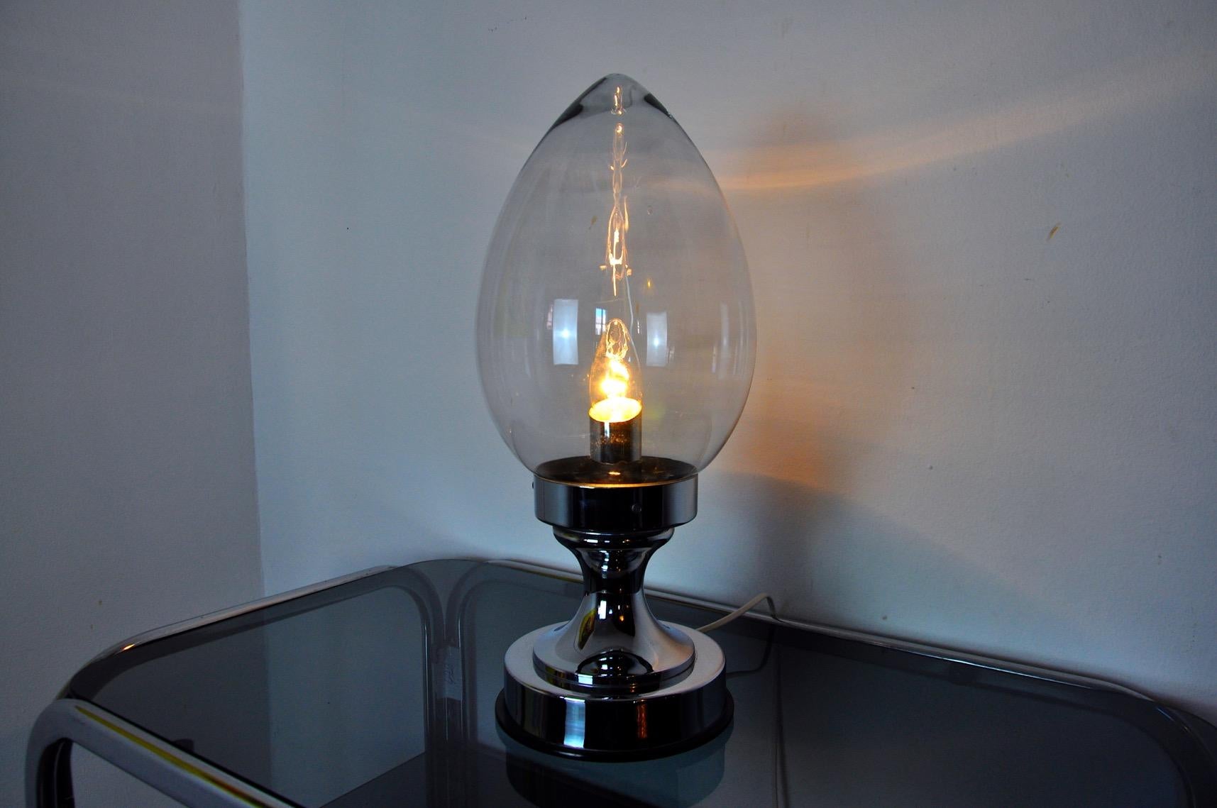 Murano Glass Membrane lamp in Murano glass, Italy, 1960 For Sale