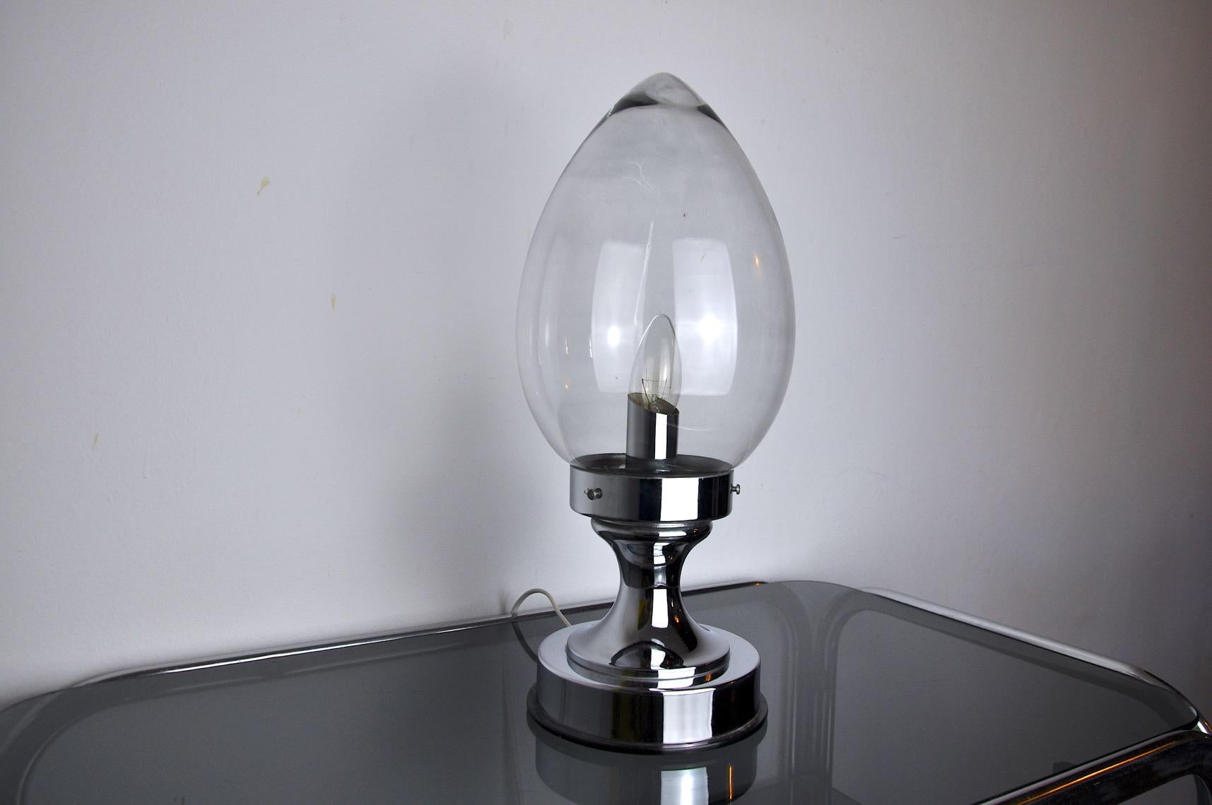 Membrane lamp in Murano glass, Italy, 1960 For Sale 2