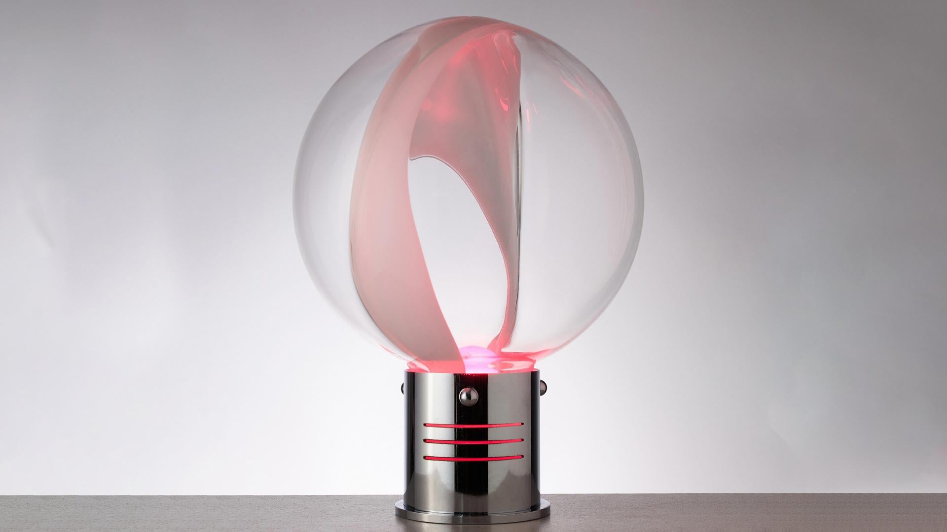Modern Membrane Table Lamp by Toni Zuccheri For Sale