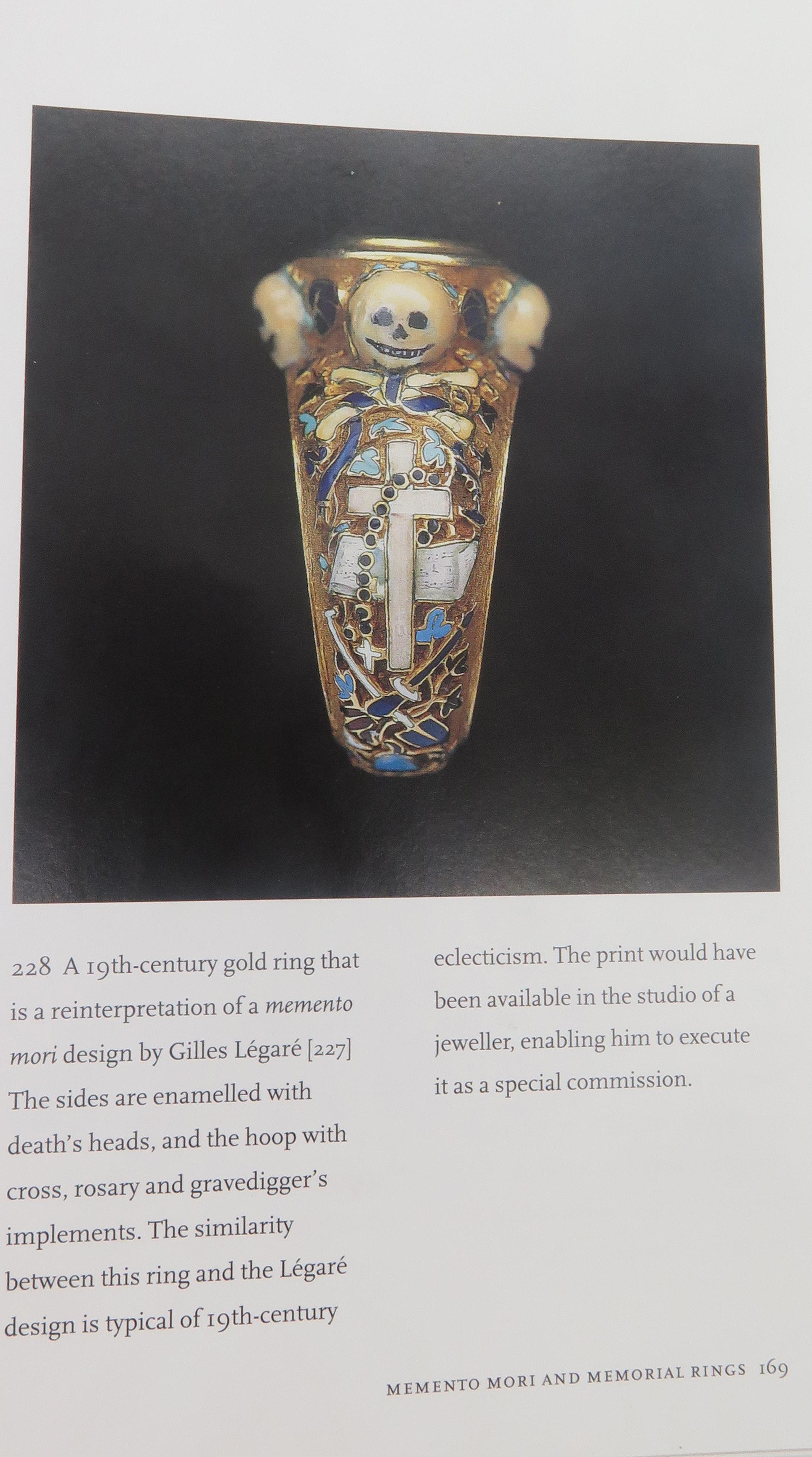 Memento Nori 19th Century Gold Men's Bishops Ring  2