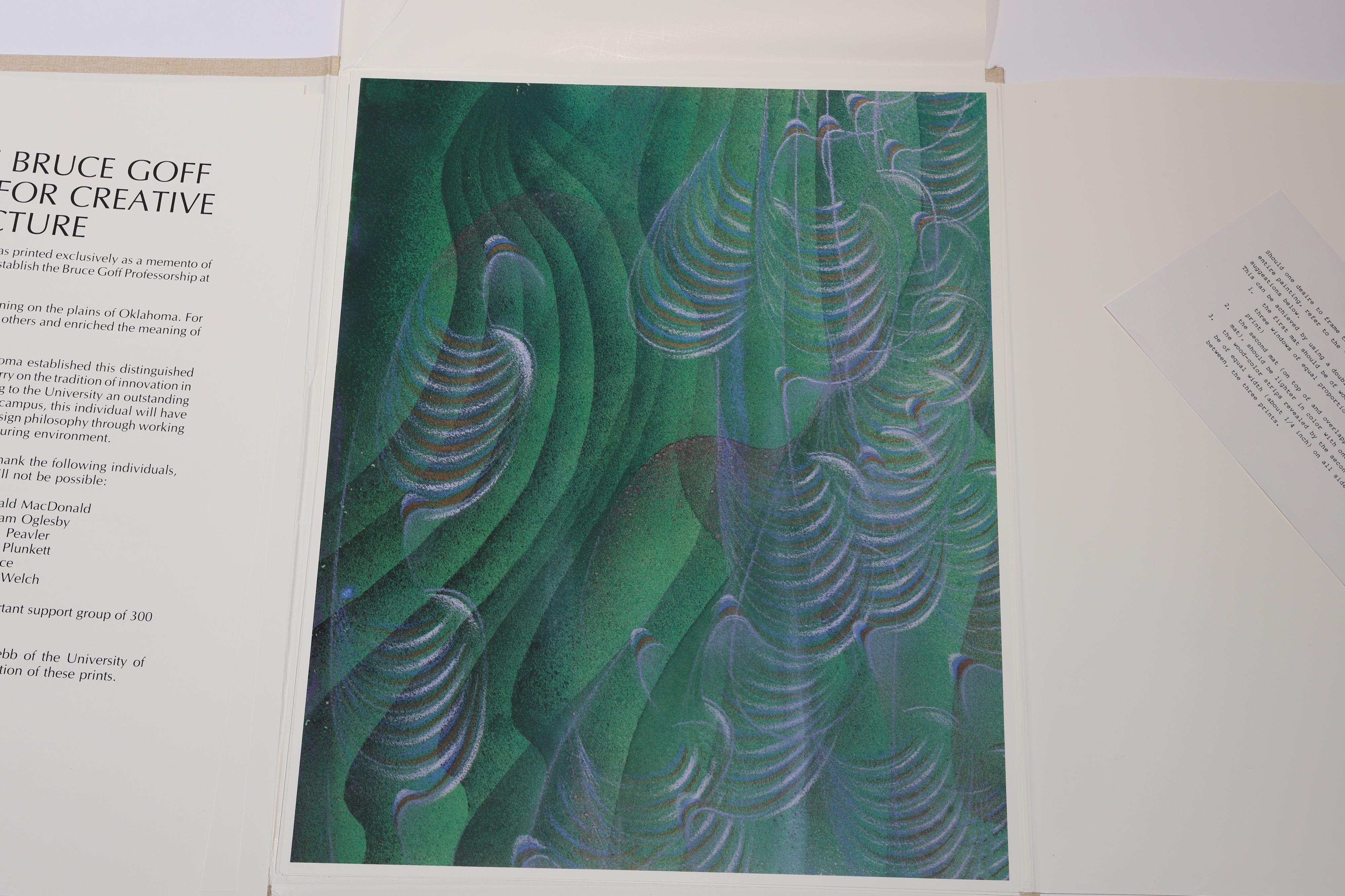 Memento de Bruce Goff pour l'architecture créative en vente 4