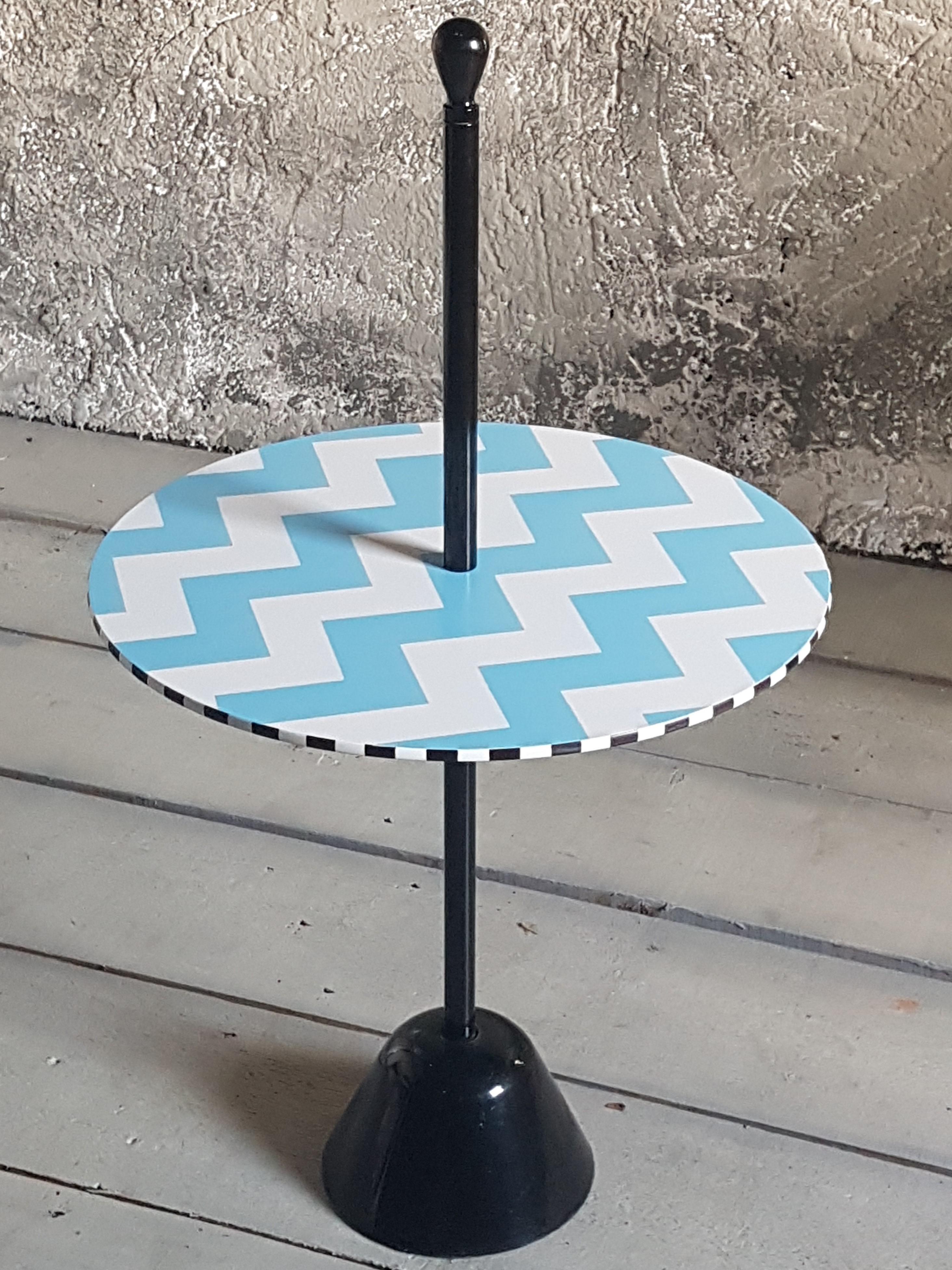 Memphis Side Coffee Table Servomuto Castiglioni Zanotta, Italy 80s For Sale 9