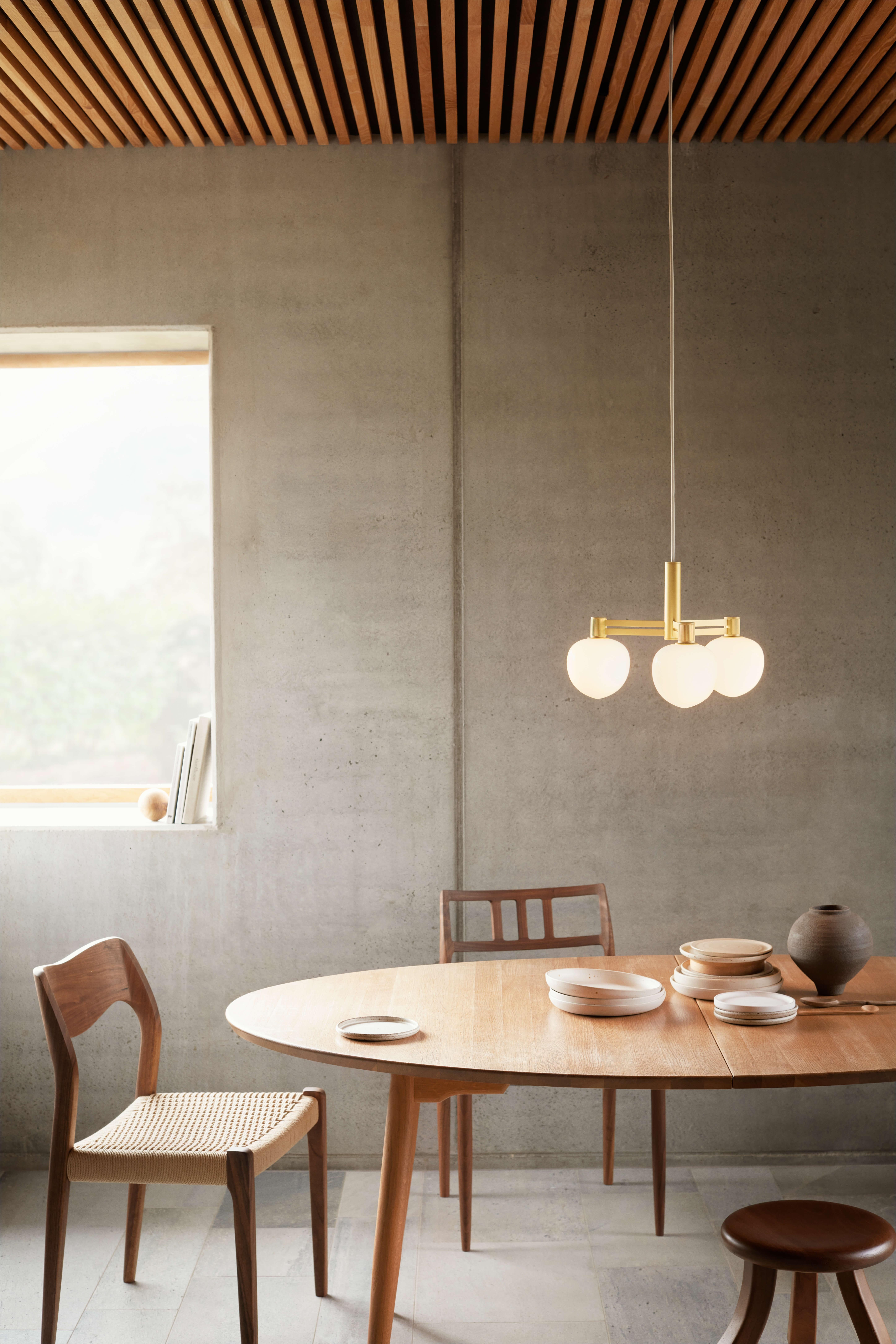 'Memoir 120 III' Brass Ceiling Lamp by GamFratesi for Lyfa en Nuevo estado para la venta en Paris, IDF