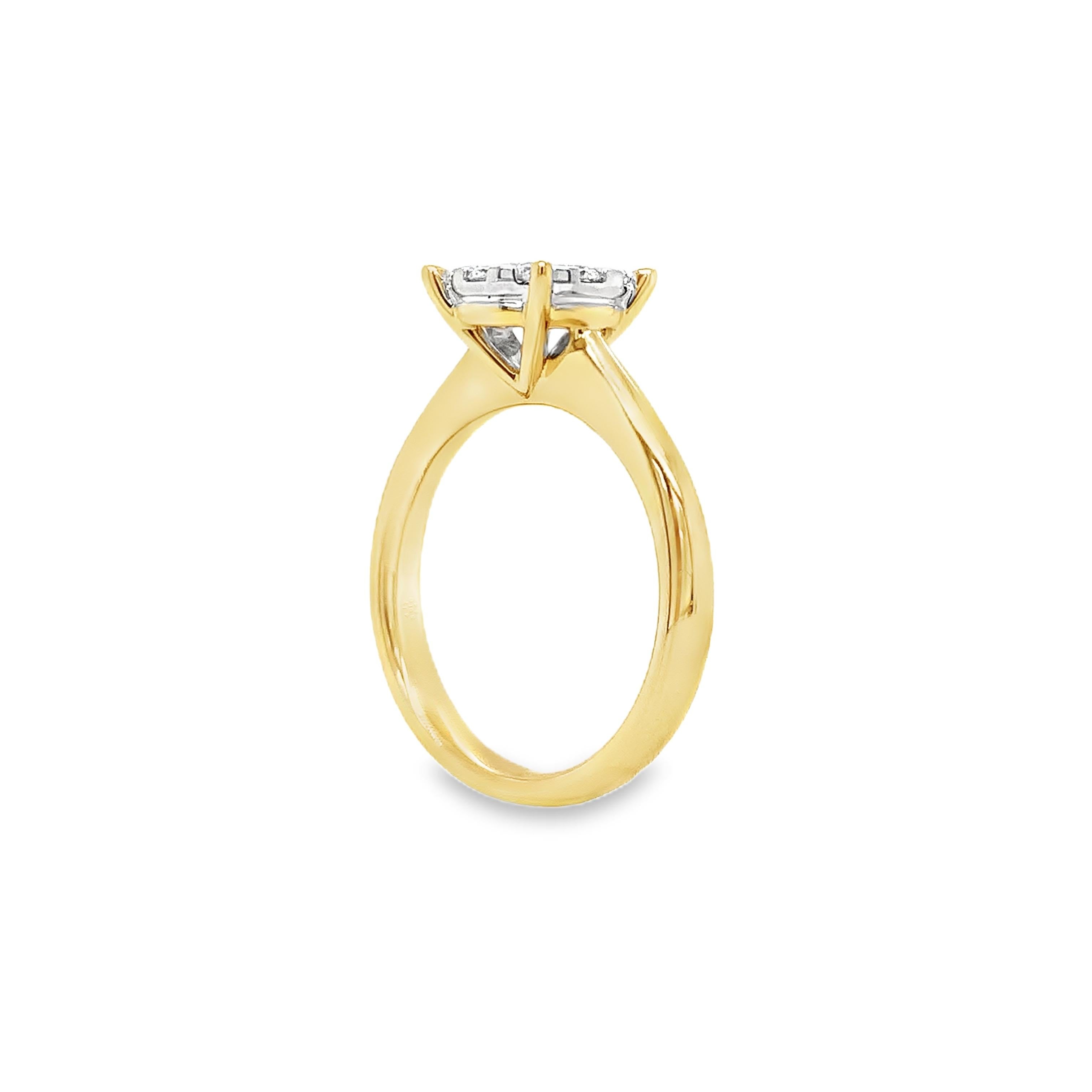Memoire Bouquet Collection Ring 18k Yellow Gold Bouquet Collection In New Condition For Sale In Los Gatos, CA