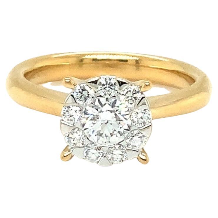 Memoire Bouquet Collection Ring 18k Yellow Gold Bouquet Collection For Sale  at 1stDibs