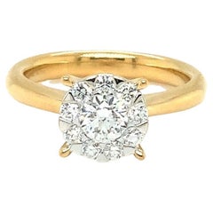 Memoire Bouquet Collection Ring 18k Yellow Gold Bouquet Collection