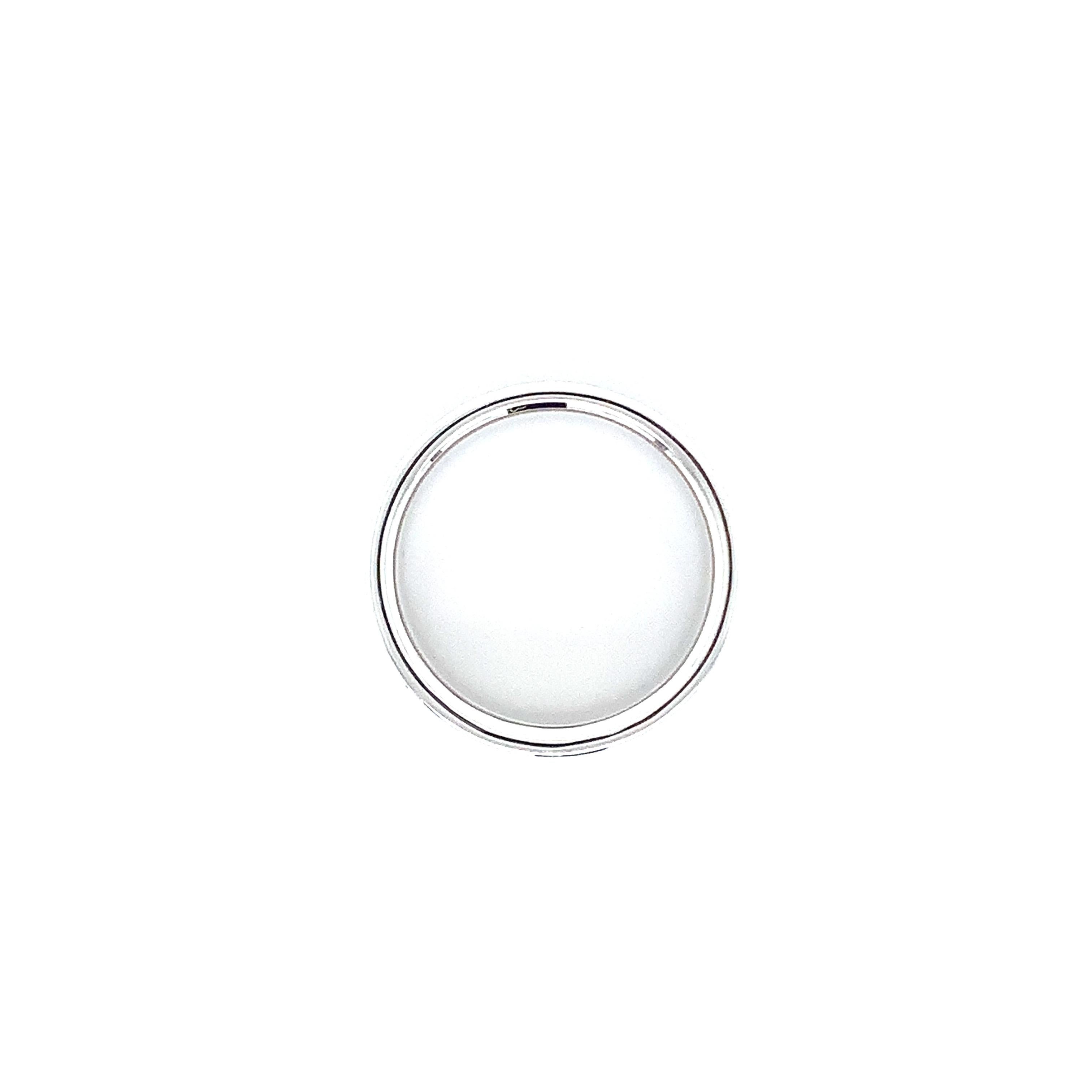 Memoire Collection Pavé Silk Half Round Diamond Band 2.27ctw Set in Platinum For Sale 1