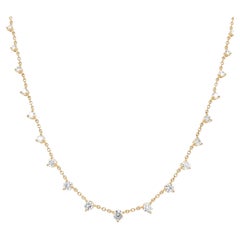 Collier Memoire Essential Collection en or jaune 18 carats serti de diamants