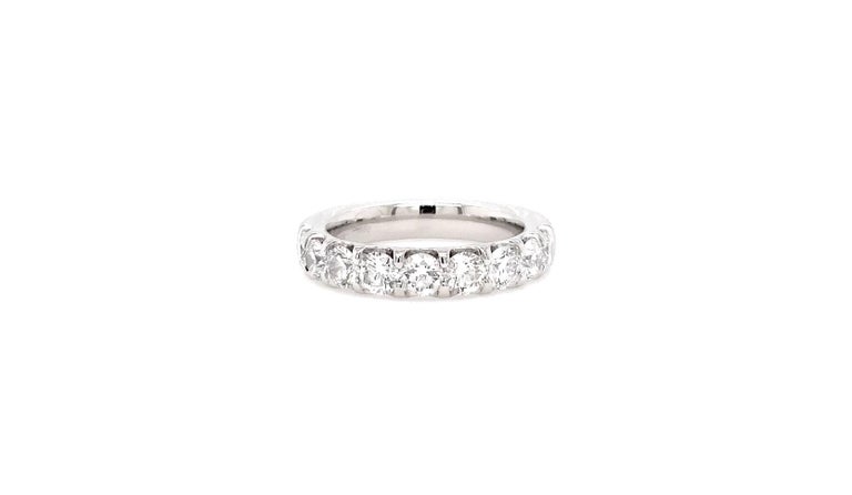 Memoire Odessa Eternity Diamond Wedding Band in Platinum (1 1/2ct tw)
