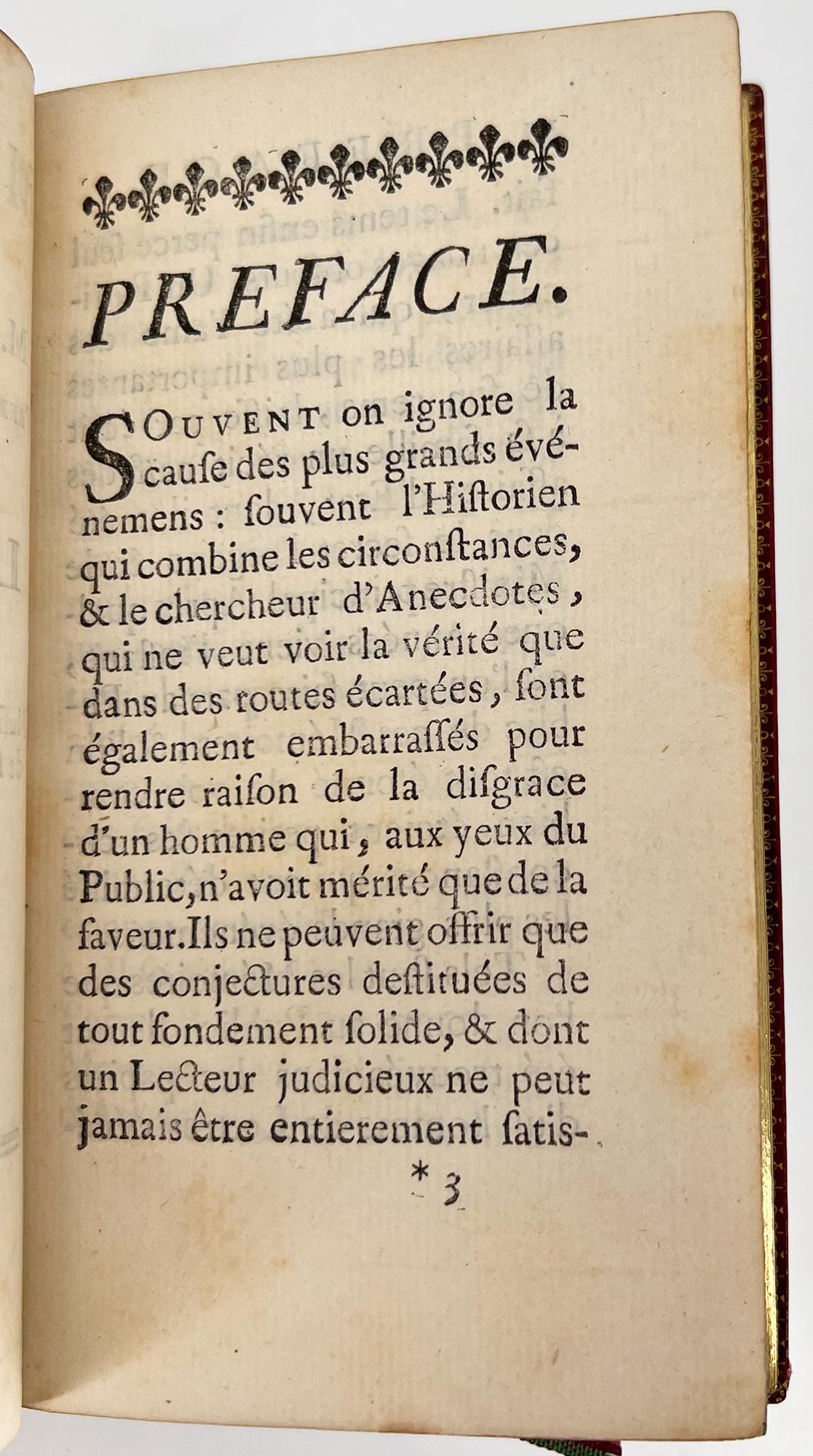 XVIII secolo Memorie di M. de La Porte, primo valletto di camera di Luigi XIV