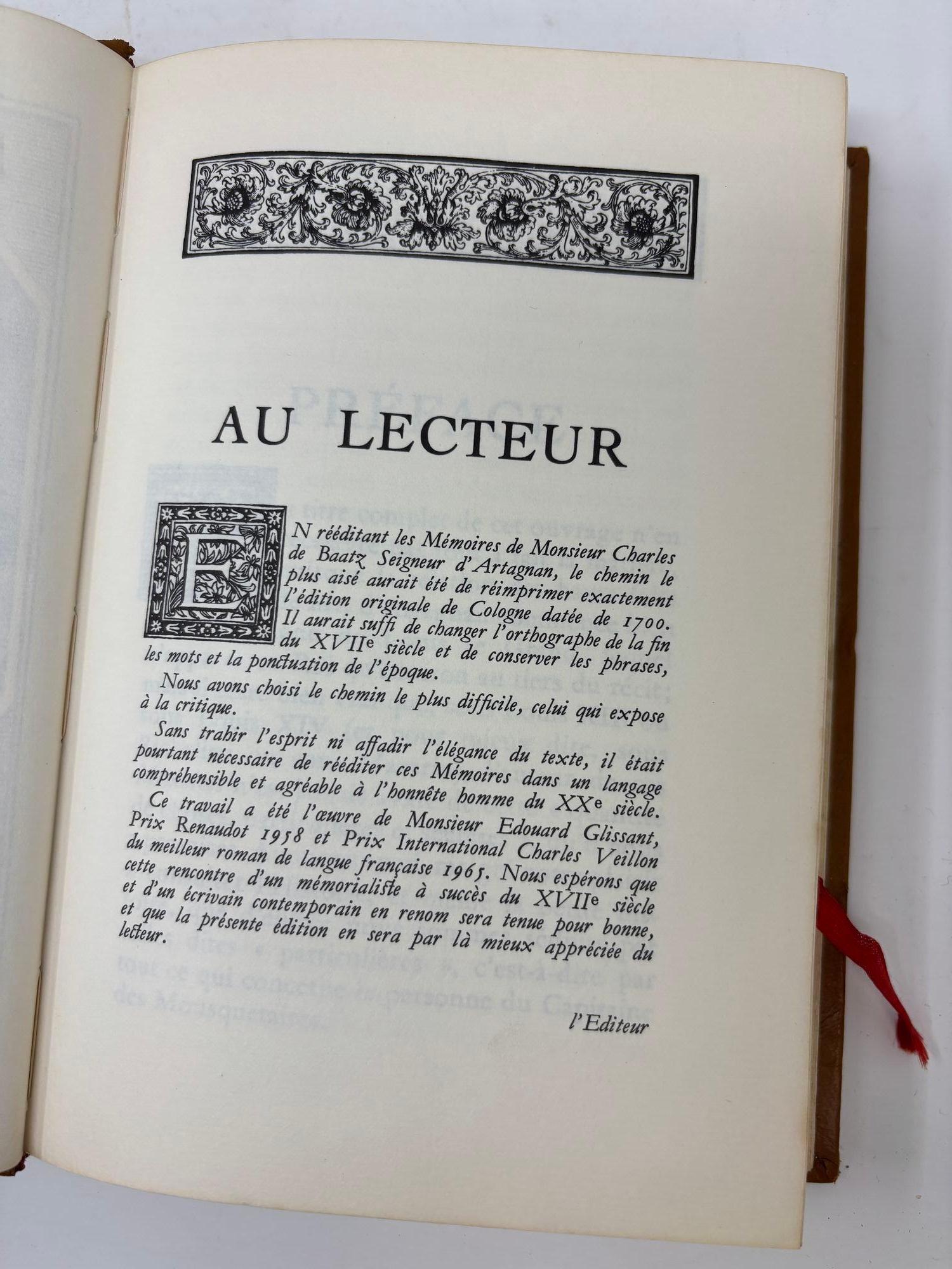 Memoires de Mr D'artagnan (French Edition) 1966 4