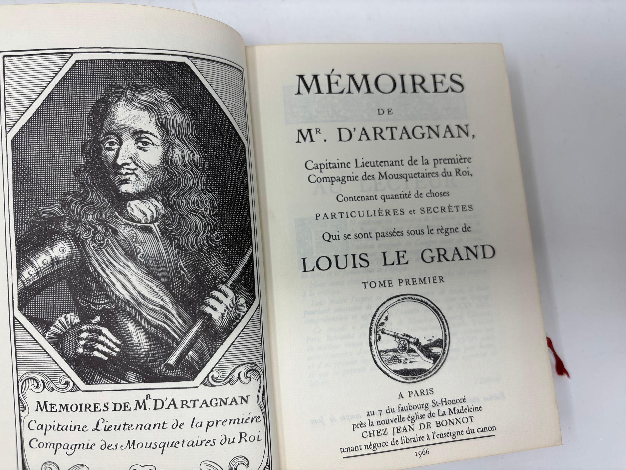 Memoires de Mr D'artagnan (French Edition) 1966 3