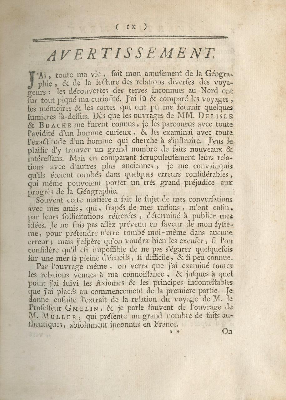 Mémoires et Observations Géographiques et Critiques de Samuel Engels (1702-1784)) Excellent état - En vente à Middletown, NY