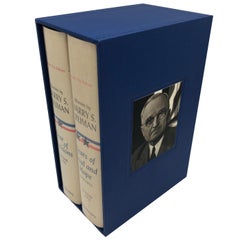 Mémoires de Harry Truman:: signés et inscrits:: édition spéciale de Kansas City:: 1956