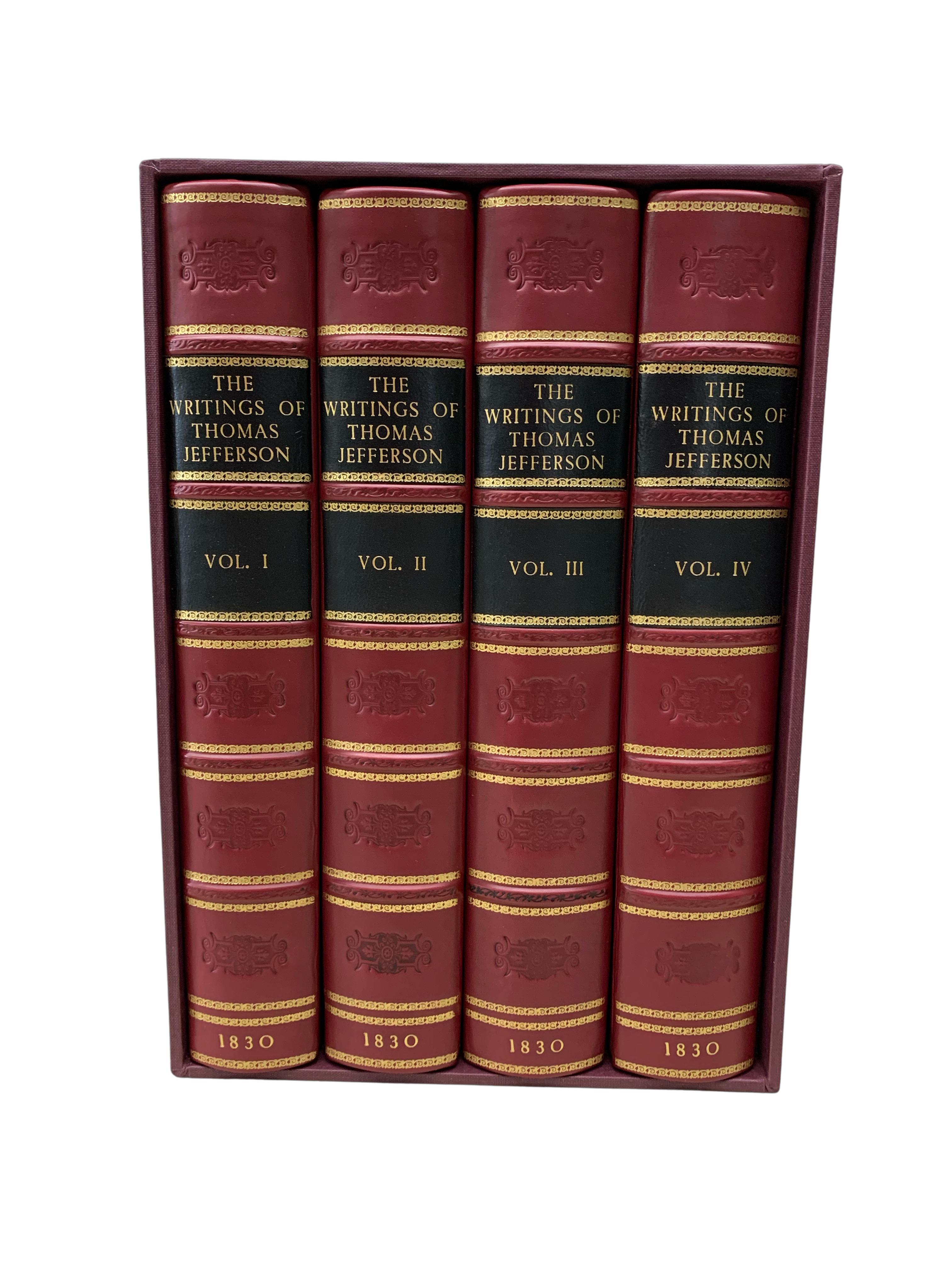 Memoirs, Correspondence, and Private Papers of Thomas Jefferson, 4 Vols., 1830 3