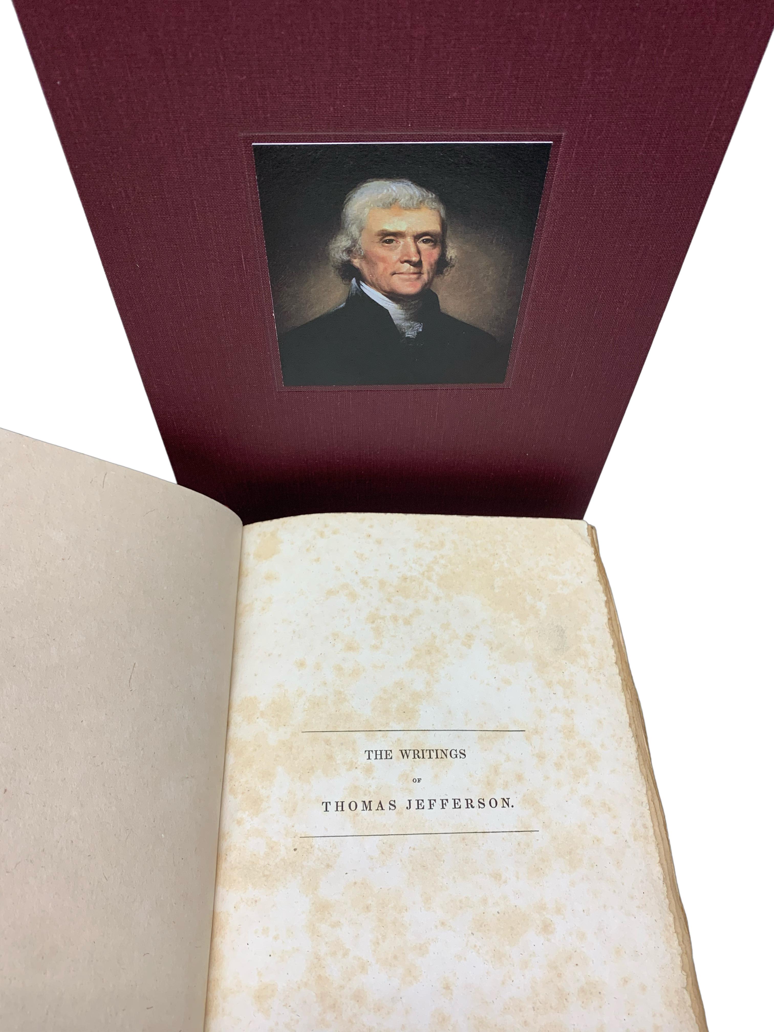 Memoirs, Correspondence, and Private Papers of Thomas Jefferson, 4 Vols., 1830 In Good Condition In Colorado Springs, CO