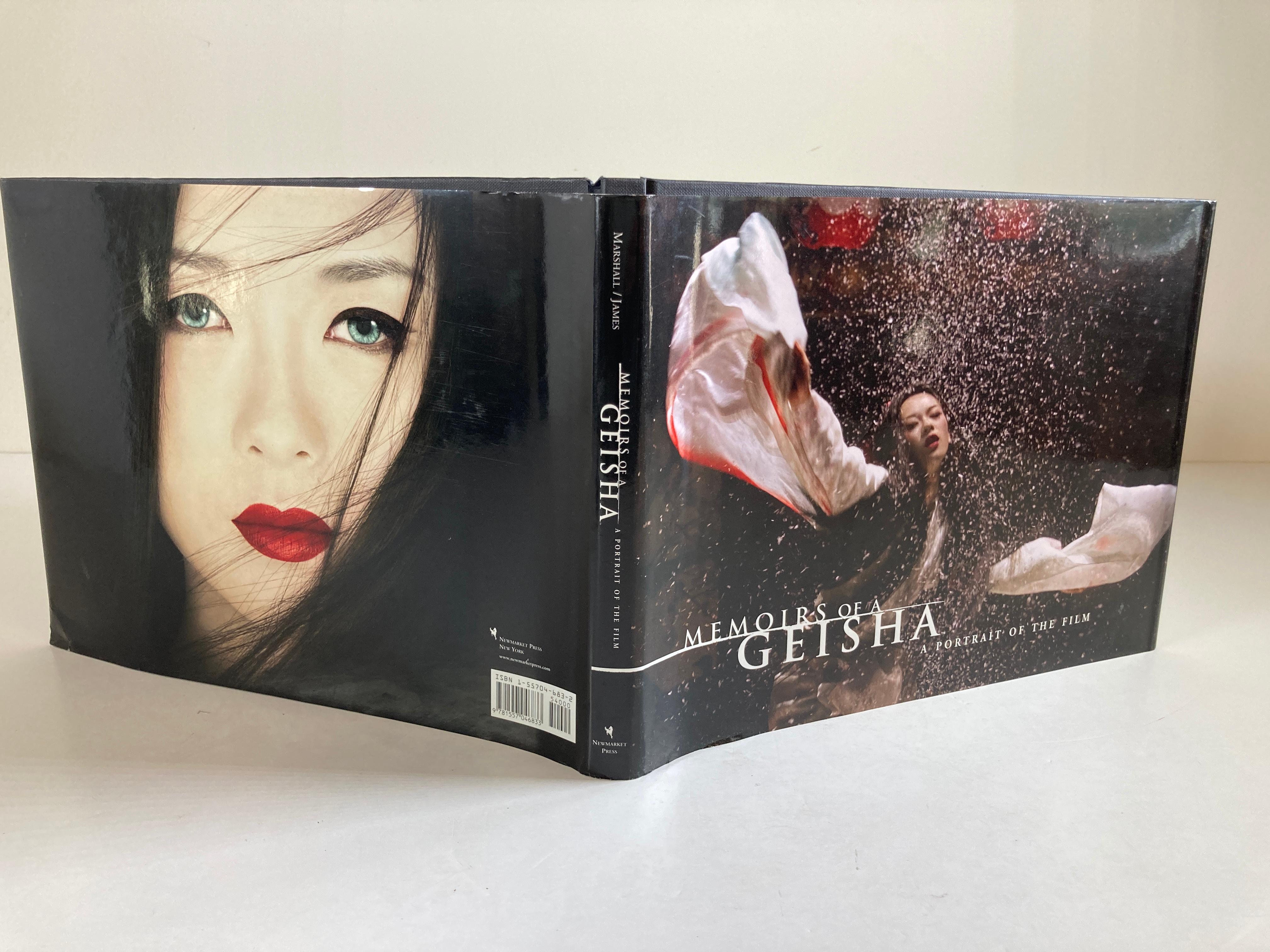 Japanese Memoirs of a Geisha A Portrait of the Film By Peggy Mulloy 2005 Hardcover Book For Sale