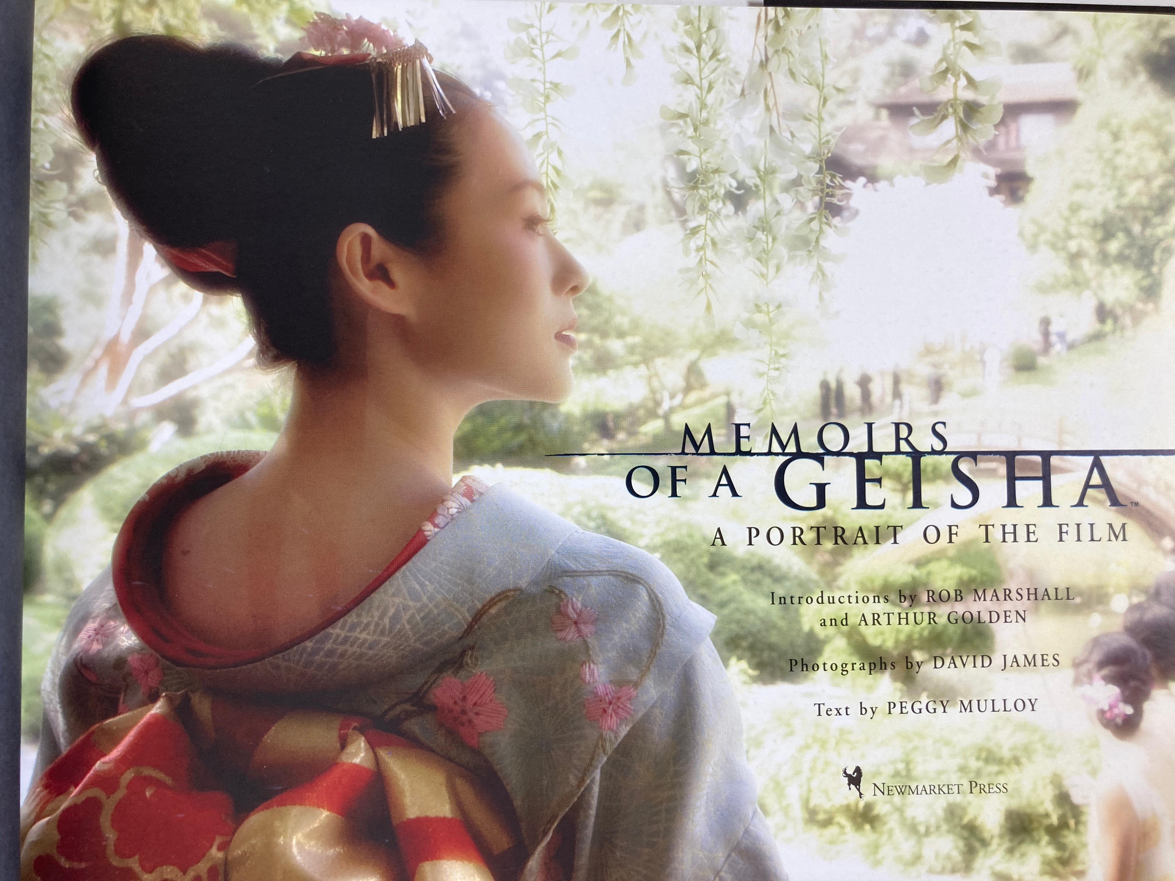 20th Century Memoirs of a Geisha A Portrait of the Film By Peggy Mulloy 2005 Hardcover Book For Sale