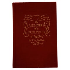 Memoirs of a Publisher von F. N. Doubleday, 1. Auflage