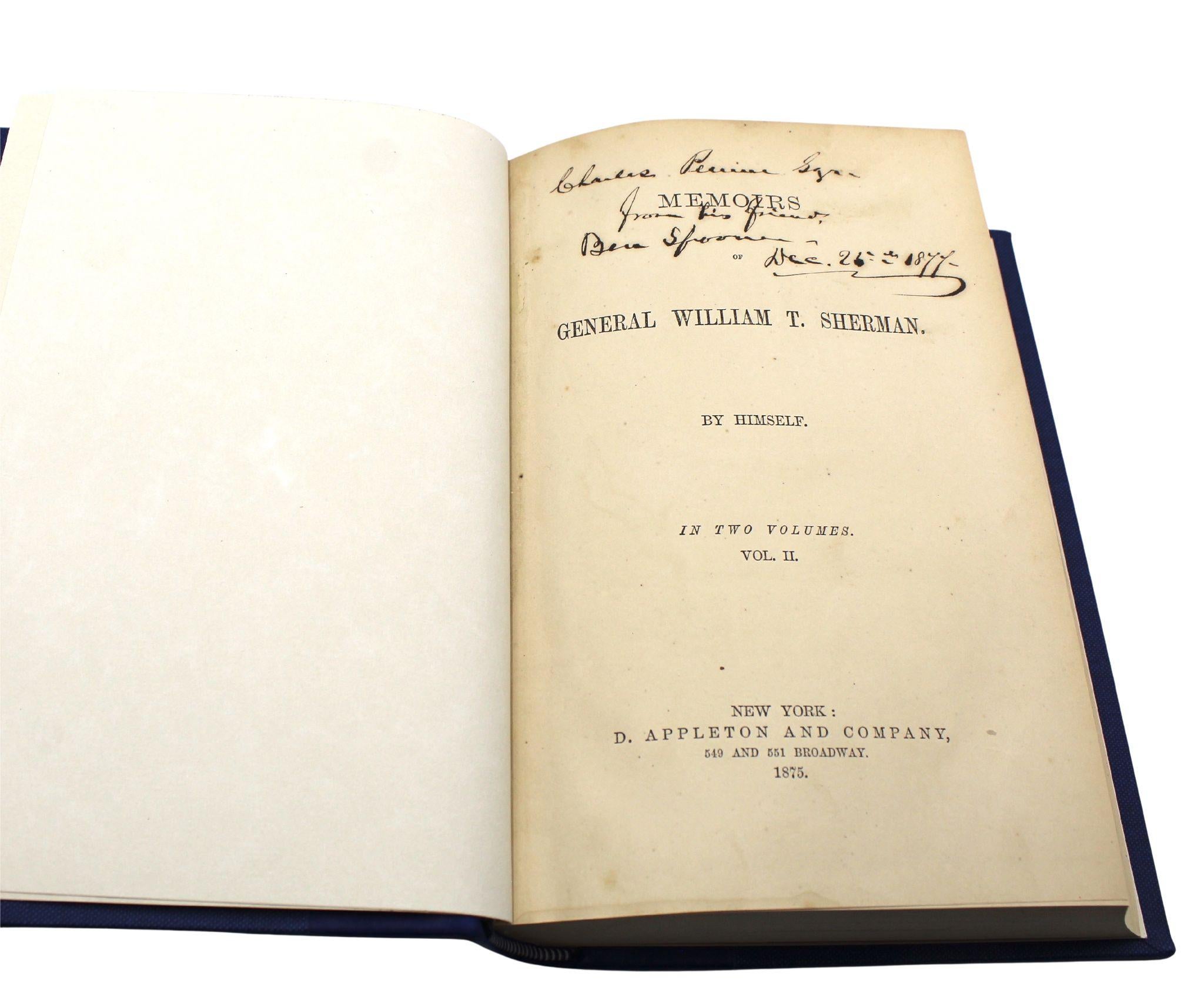 Memoirs of General William T. Sherman, First Edition, Two-Volume Set, 1875 For Sale 4