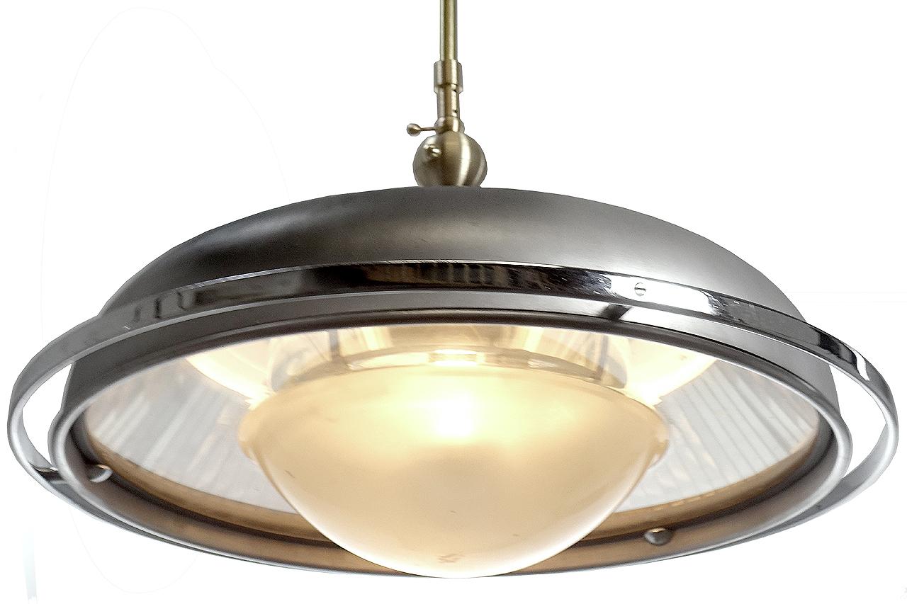 Industrial Memorizing French “Scialytique” 100 Mirror Lamps