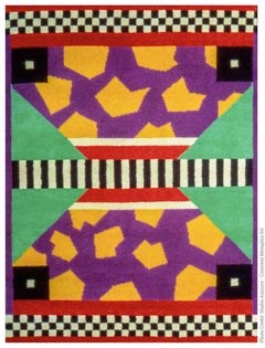 MEMPHIS "ARIZONA" Carpet / Nathalie Du Pasquier (France) / PostModern Rug