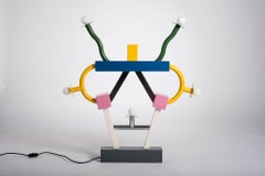 MEMPHIS "ASHOKA" Table Lamp / Ettore Sottsass (Italy) / PostModern Early