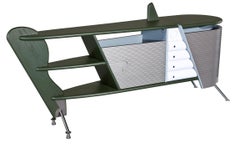 MEMPHIS "BERTRAND" Art Streamline Sideboard / Massimo Isa Ghini (Bolidist)