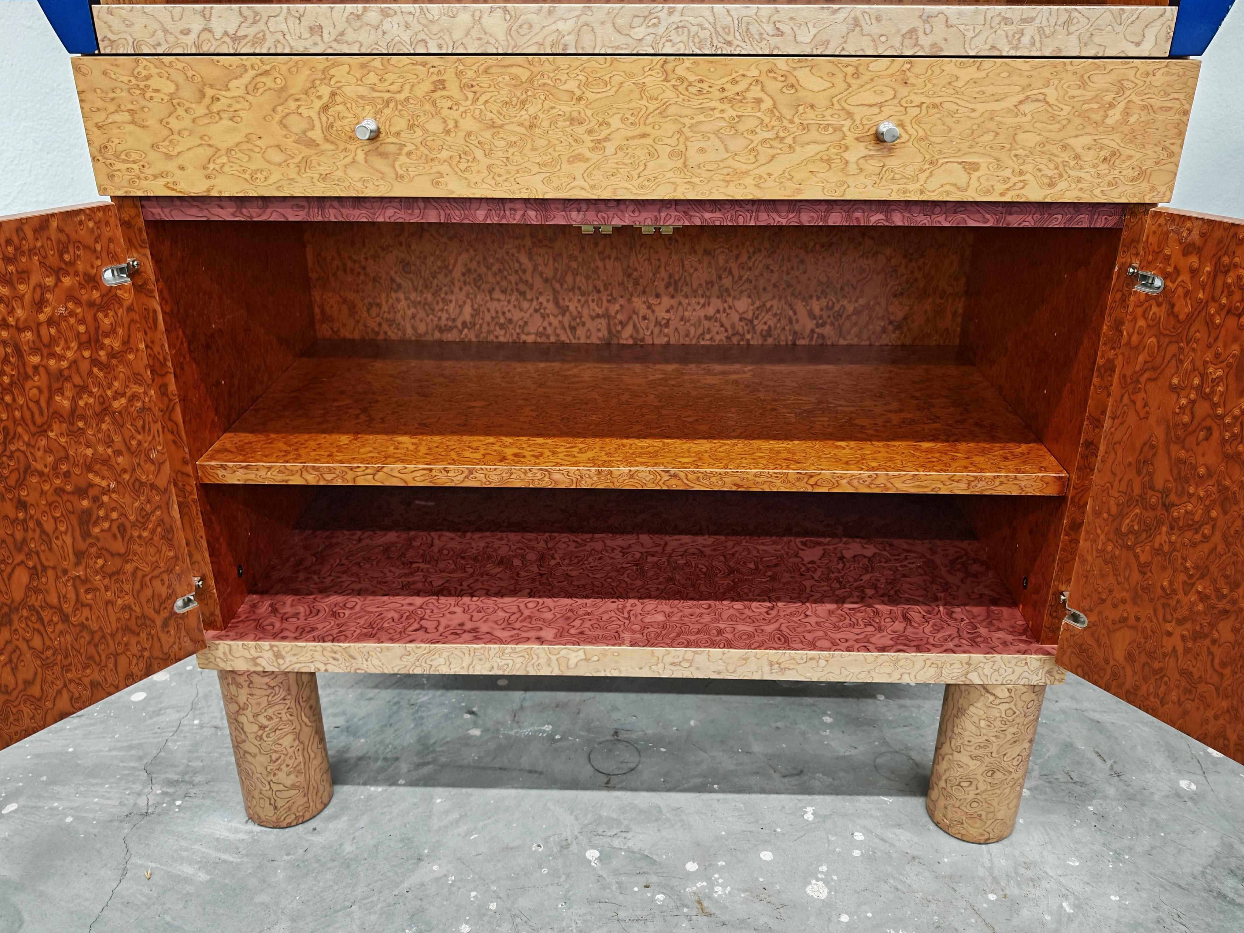 Austrian Memphis Cabinet or a Bookcase designed by Ettore Sottsass and Marco Zanini, 1986 For Sale