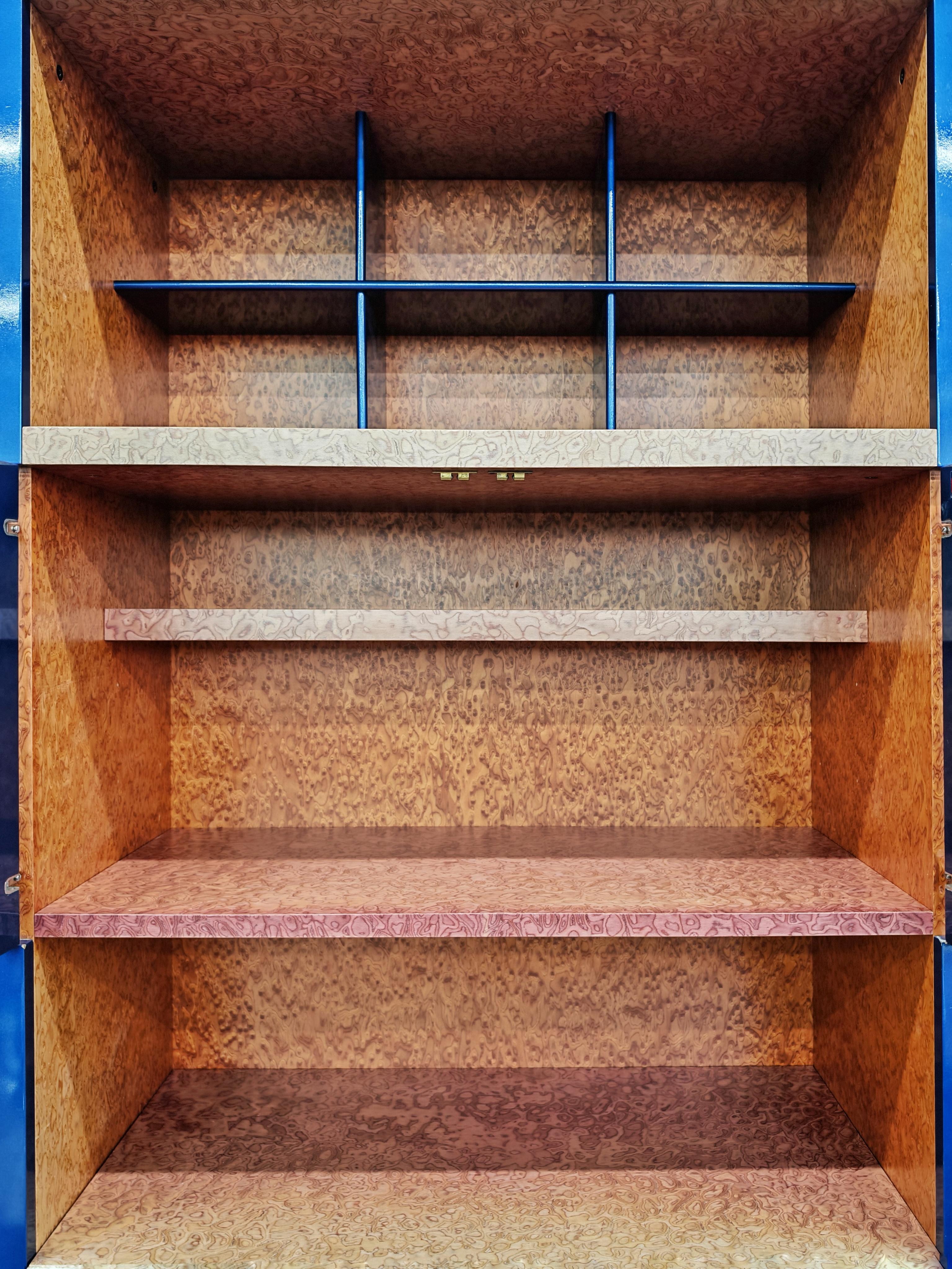 Memphis Cabinet or a Bookcase designed by Ettore Sottsass and Marco Zanini, 1986 In Good Condition For Sale In Beograd, RS